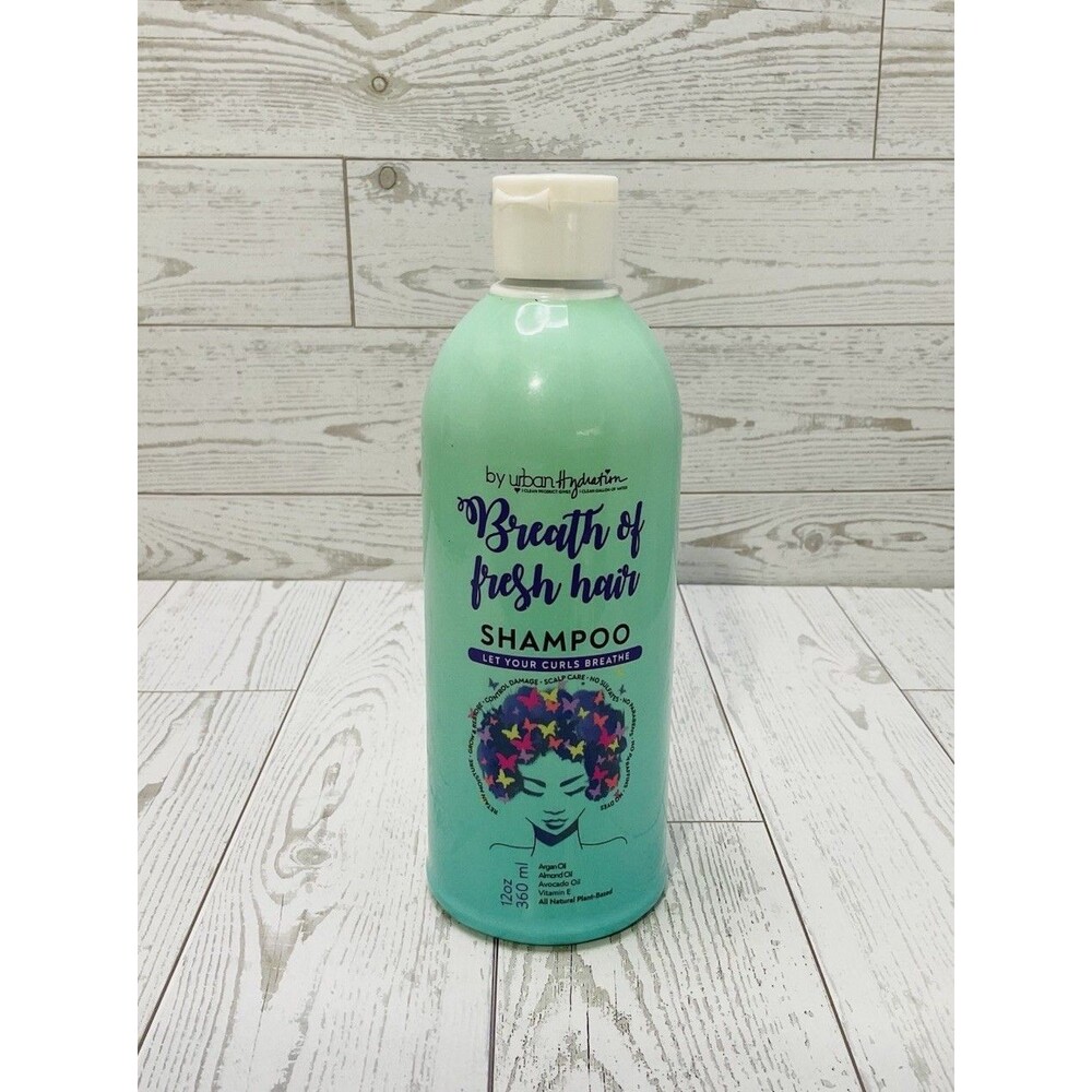 Breath of Fresh Air Shampoo by Urban Hydration 12oz. NEW. For Curly Hair